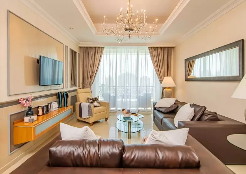 Residencial Listo Propiedad 1 dormitorio F / F Apartamento  alquiler en al-sad , Doha #9251 - 1  image 